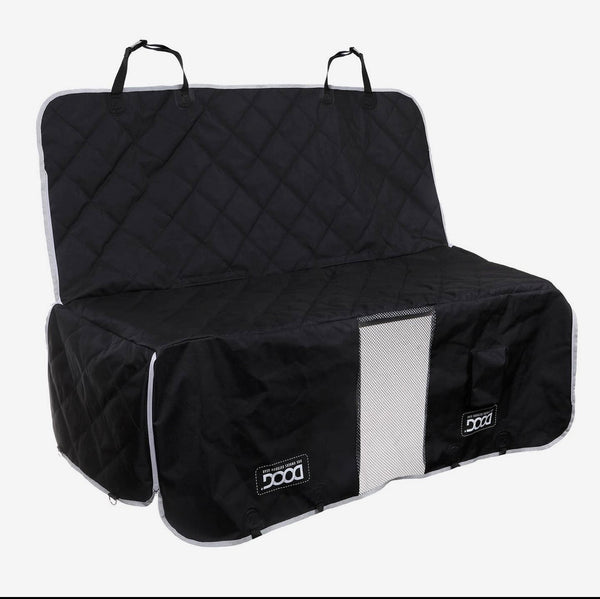 DOOG Dog Car Seat Cover | Rear Bench Seat | Large-Dog Car Seat-DOOG- Silver Circle Pets