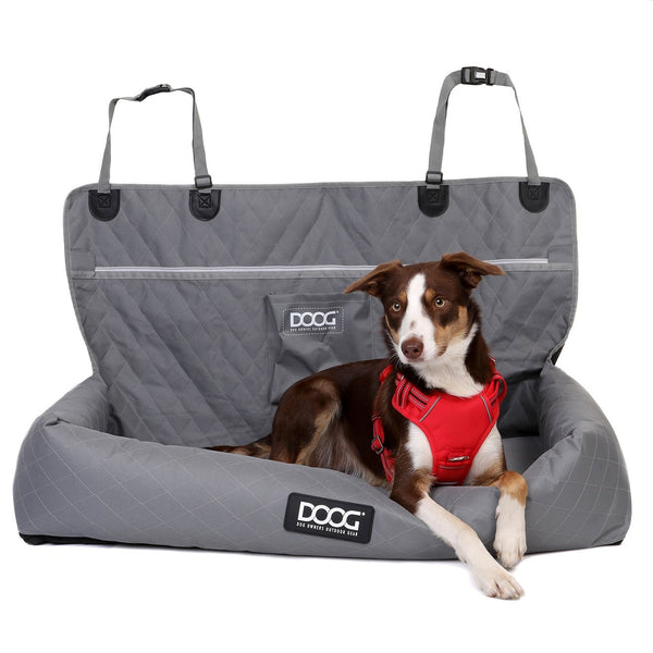 DOOG Dog Car Seat - Large-Dog Car Seat-DOOG- Silver Circle Pets