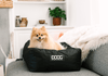 DOOG Dog Car Seat - Small to Medium | 2-in-1 Functionality-Dog Car Seat-DOOG- Silver Circle Pets