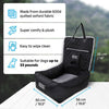 DOOG Dog Car Seat - Small to Medium | 2-in-1 Functionality-Dog Car Seat-DOOG- Silver Circle Pets