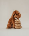 By Teddy Maple Pancake Stack Dog Toy