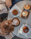 By Teddy Flat White Coffee Cup Dog Toy