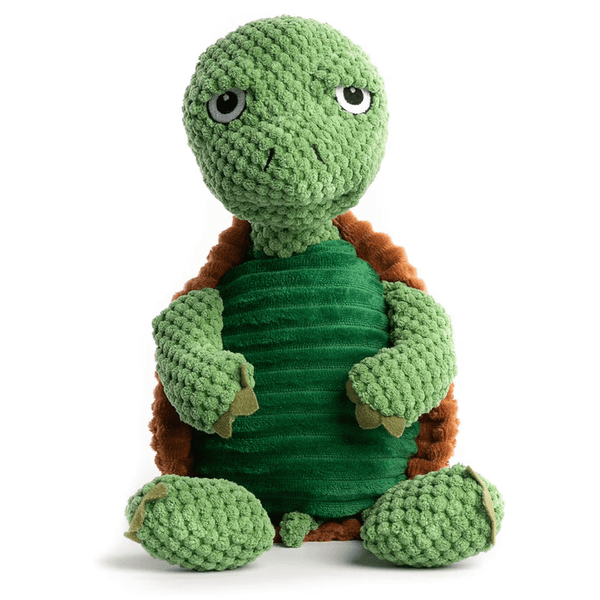 Fabdog Small Floppy Turtle Toy For Dogs-Dog Toy-Fabdog- Silver Circle Pets