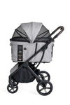 FikaGO Agile 2 Pet Stroller | Auto One-Second Fold-Pet Strollers-FikaGo- Silver Circle Pets