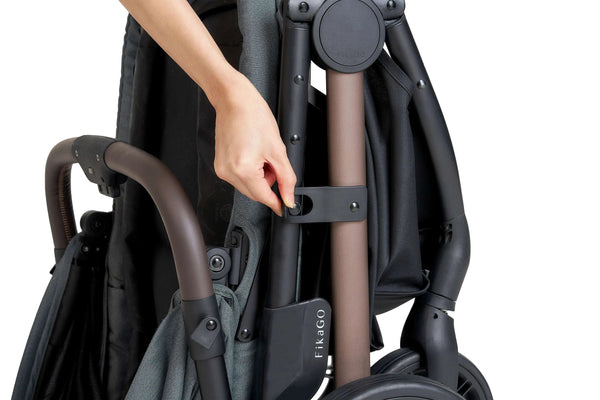FikaGO Agile 2 Pet Stroller | Auto One-Second Fold-Pet Strollers-FikaGo- Silver Circle Pets