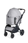 FikaGO Agile 2 Pet Stroller | Auto One-Second Fold-Pet Strollers-FikaGo- Silver Circle Pets
