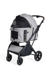 FikaGO Agile 2 Pet Stroller | Auto One-Second Fold-Pet Strollers-FikaGo- Silver Circle Pets