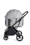 FikaGO Agile 2 Pet Stroller | Auto One-Second Fold-Pet Strollers-FikaGo- Silver Circle Pets