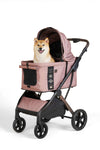 FikaGO Agile 2 Pet Stroller | Auto One-Second Fold-Pet Strollers-FikaGo- Silver Circle Pets