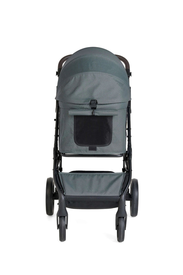 FikaGO Agile 2 Pet Stroller | Auto One-Second Fold-Pet Strollers-FikaGo- Silver Circle Pets