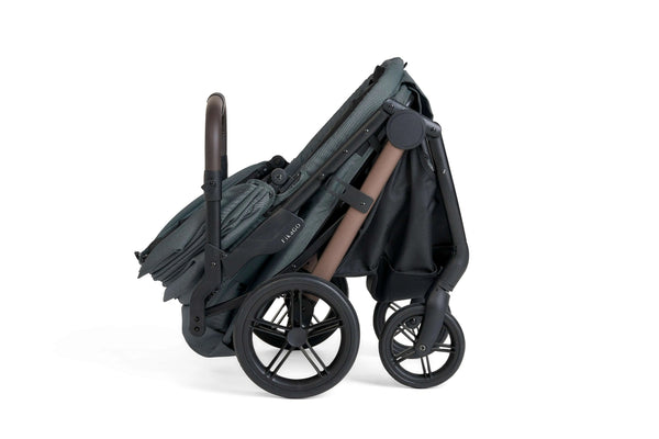 FikaGO Agile 2 Pet Stroller | Auto One-Second Fold-Pet Strollers-FikaGo- Silver Circle Pets
