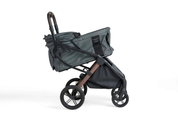 FikaGO Agile 2 Pet Stroller | Auto One-Second Fold-Pet Strollers-FikaGo- Silver Circle Pets