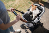 FikaGO Flytta Plus Detachable Pet Stroller | 3-in-1 Pet Travel System-Pet Strollers-FikaGo- Silver Circle Pets