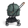 FikaGO Flytta Plus Detachable Pet Stroller | 3-in-1 Pet Travel System-Pet Strollers-FikaGo- Silver Circle Pets