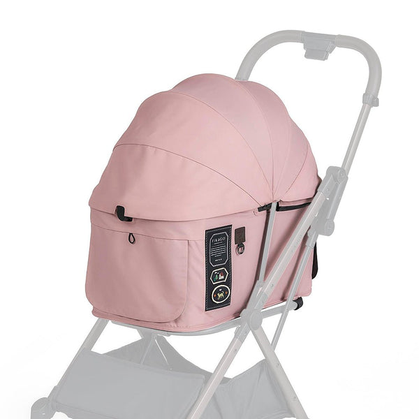 FikaGO Free To Go 2.5 Interchangeable Fabric + Canopy Set-Pet Stroller Accessories-FikaGo- Silver Circle Pets