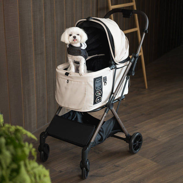FikaGO Free To Go 2.5 Interchangeable Fabric + Canopy Set-Pet Stroller Accessories-FikaGo- Silver Circle Pets