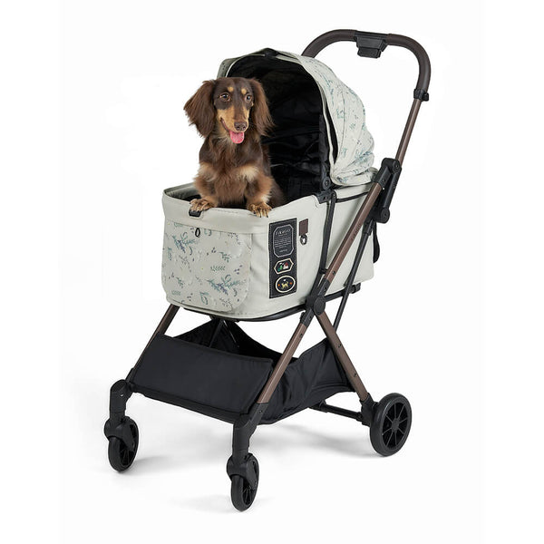 FikaGO Free To Go 2.5 Interchangeable Fabric + Canopy Set-Pet Stroller Accessories-FikaGo- Silver Circle Pets
