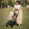 FikaGO FREE TO GO 2.5 Pet Stroller | Auto One-Second Fold-Pet Strollers-FikaGo- Silver Circle Pets