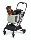 FikaGO FREE TO GO 2.5 Pet Stroller | Auto One-Second Fold-Pet Strollers-FikaGo- Silver Circle Pets
