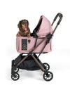 FikaGO FREE TO GO 2.5 Pet Stroller | Auto One-Second Fold-Pet Strollers-FikaGo- Silver Circle Pets