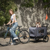 FikaGO King Pet Wagon Tow Bar Kit-Pet Trailer Tow Bar-FikaGo- Silver Circle Pets