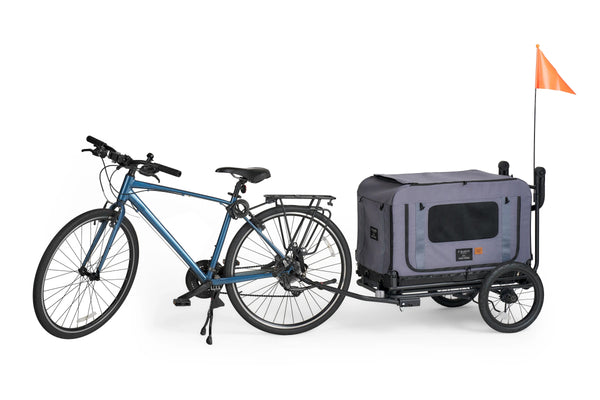 FikaGO King Pet Wagon Tow Bar Kit-Pet Trailer Tow Bar-FikaGo- Silver Circle Pets