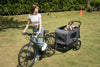FikaGO King + Queen Pet Wagon | 3-in-1 Wagon & Multi-Size Kennel & Bike Trailer-Pet Trailer-FikaGo- Silver Circle Pets