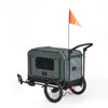 FikaGO King + Queen Pet Wagon | 3-in-1 Wagon & Multi-Size Kennel & Bike Trailer-Pet Trailer-FikaGo- Silver Circle Pets