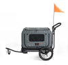 FikaGO King + Queen Pet Wagon | 3-in-1 Wagon & Multi-Size Kennel & Bike Trailer-Pet Trailer-FikaGo- Silver Circle Pets
