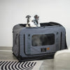 FikaGO King + Queen Pet Wagon | 3-in-1 Wagon & Multi-Size Kennel & Bike Trailer-Pet Trailer-FikaGo- Silver Circle Pets