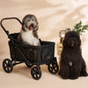 FikaGO KROSS Large Pet Wagon | 100kg Capacity Push & Pull System-Pet Strollers-FikaGo- Silver Circle Pets