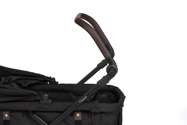 FikaGO KROSS Large Pet Wagon | 100kg Capacity Push & Pull System-Pet Strollers-FikaGo- Silver Circle Pets