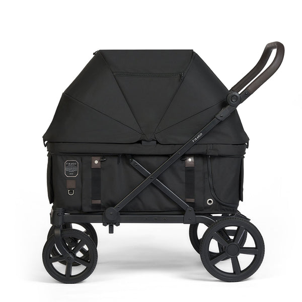 FikaGO KROSS Large Pet Wagon | 100kg Capacity Push & Pull System-Pet Strollers-FikaGo- Silver Circle Pets