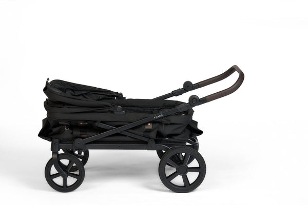 FikaGO KROSS Large Pet Wagon | 100kg Capacity Push & Pull System-Pet Strollers-FikaGo- Silver Circle Pets