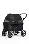 FikaGO KROSS Large Pet Wagon | 100kg Capacity Push & Pull System-Pet Strollers-FikaGo- Silver Circle Pets