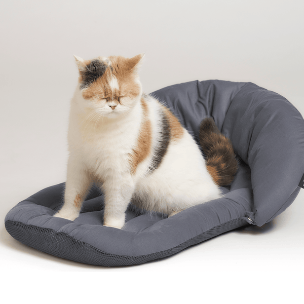 FikaGO Mushroom Pet Stroller Pillow & Curve Cushion-Pet Stroller Accessories-FikaGo- Silver Circle Pets