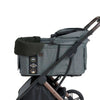 FikaGO Pet Pram Cushion | Reversible & Magnetic-Pet Stroller Accessories-FikaGo- Silver Circle Pets