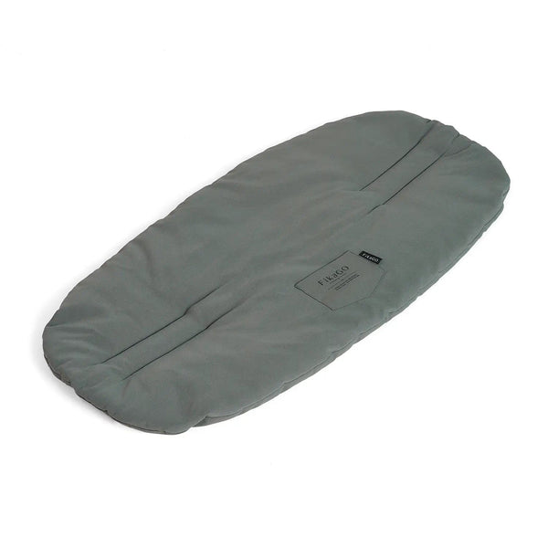 FikaGO Pet Pram Cushion | Reversible & Magnetic-Pet Stroller Accessories-FikaGo- Silver Circle Pets