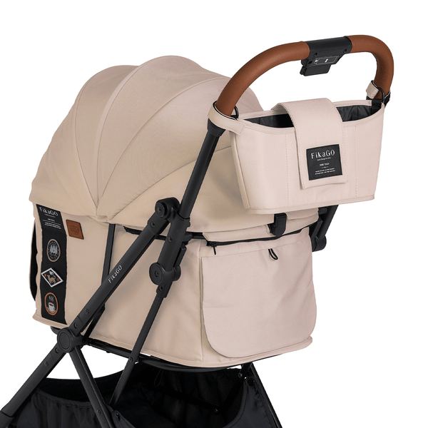 FikaGO Pet Stroller Organiser-Pet Stroller Accessories-FikaGo- Silver Circle Pets