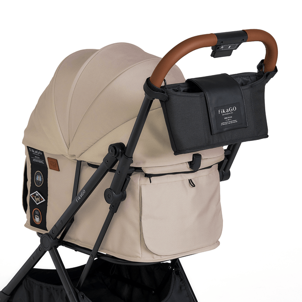 FikaGO Pet Stroller Organiser-Pet Stroller Accessories-FikaGo- Silver Circle Pets