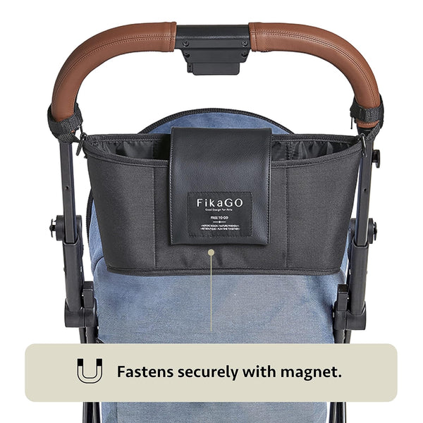 FikaGO Pet Stroller Organiser-Pet Stroller Accessories-FikaGo- Silver Circle Pets
