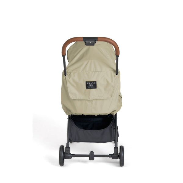 FikaGO Rain Cover for Pet Stroller | All-Weather Protection-Rain Cover-FikaGo- Silver Circle Pets