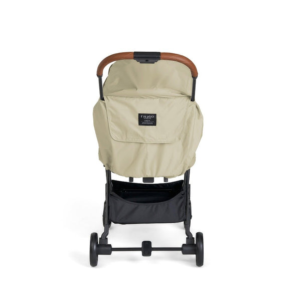 FikaGO Rain Cover for Pet Stroller | All-Weather Protection-Rain Cover-FikaGo- Silver Circle Pets