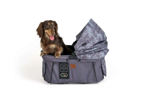 FikaGO Sway 2 Pet Carrier | 3-in-1 Car Seat & Stroller-Pet Carrier-FikaGo- Silver Circle Pets