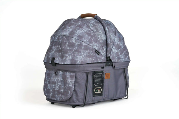 FikaGO Sway 2 Pet Carrier | 3-in-1 Car Seat & Stroller-Pet Carrier-FikaGo- Silver Circle Pets