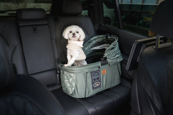 FikaGO Sway 2 Pet Carrier | 3-in-1 Car Seat & Stroller-Pet Carrier-FikaGo- Silver Circle Pets
