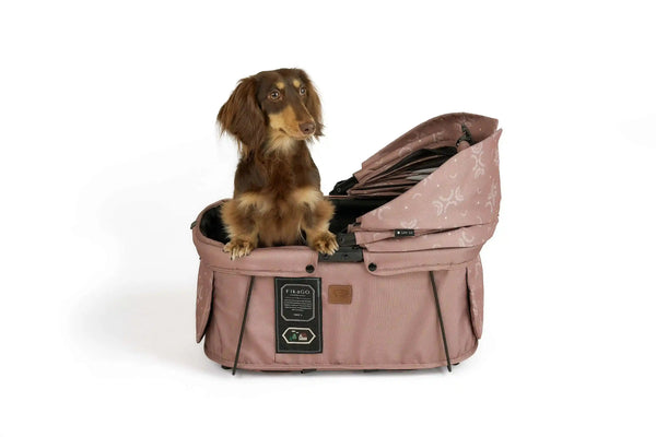 FikaGO Sway 2 Pet Carrier | 3-in-1 Car Seat & Stroller-Pet Carrier-FikaGo- Silver Circle Pets