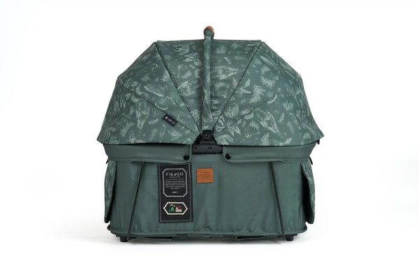 FikaGO Sway 2 Pet Carrier | 3-in-1 Car Seat & Stroller-Pet Carrier-FikaGo- Silver Circle Pets