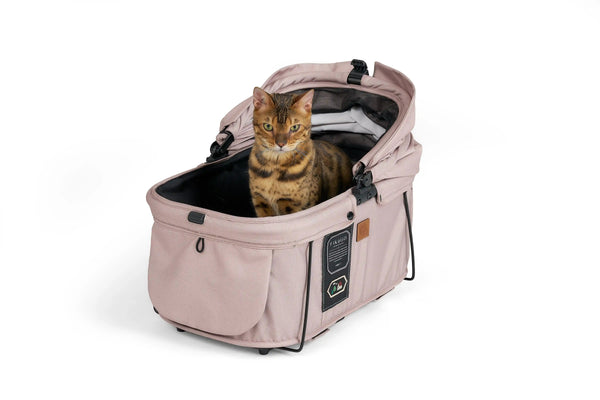 FikaGO Sway 2 Pet Carrier | 3-in-1 Car Seat & Stroller-Pet Carrier-FikaGo- Silver Circle Pets
