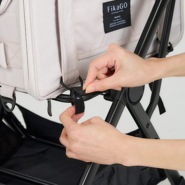 FikaGO Truffle | 6-in-1 Folding Pet Carrier | Airline Approved-Pet Carrier-FikaGo- Silver Circle Pets